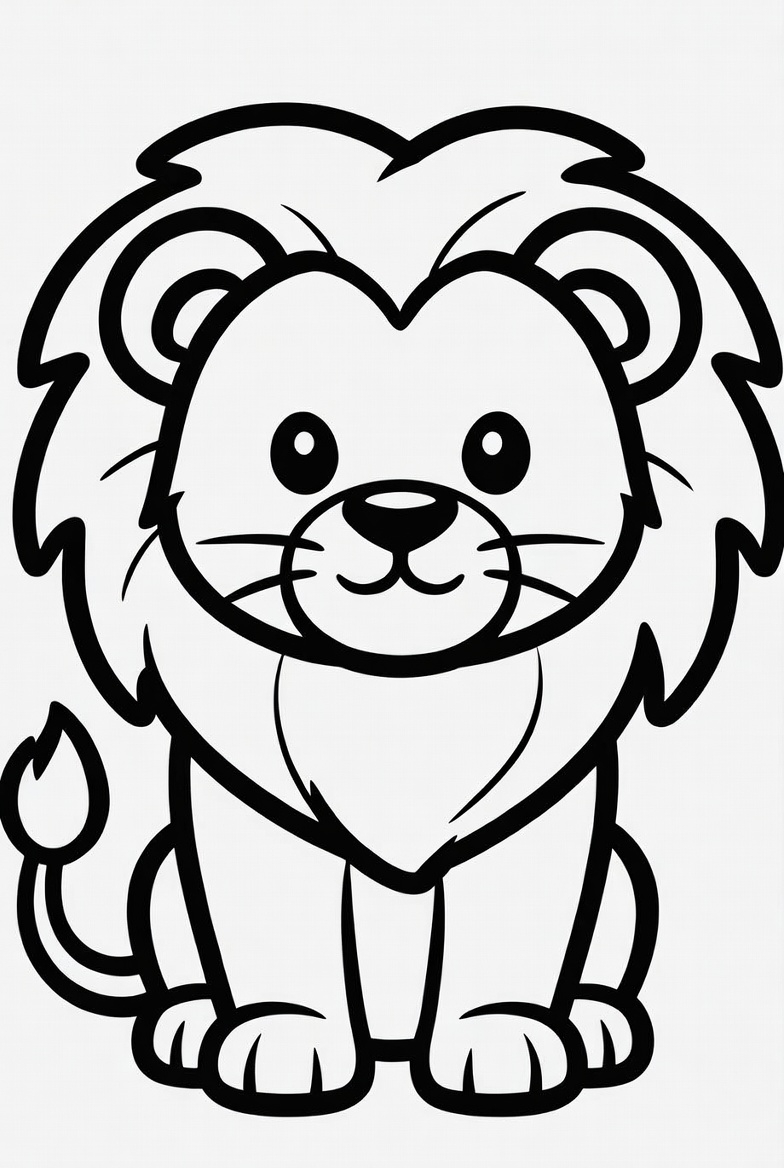 Lion Coloring Page