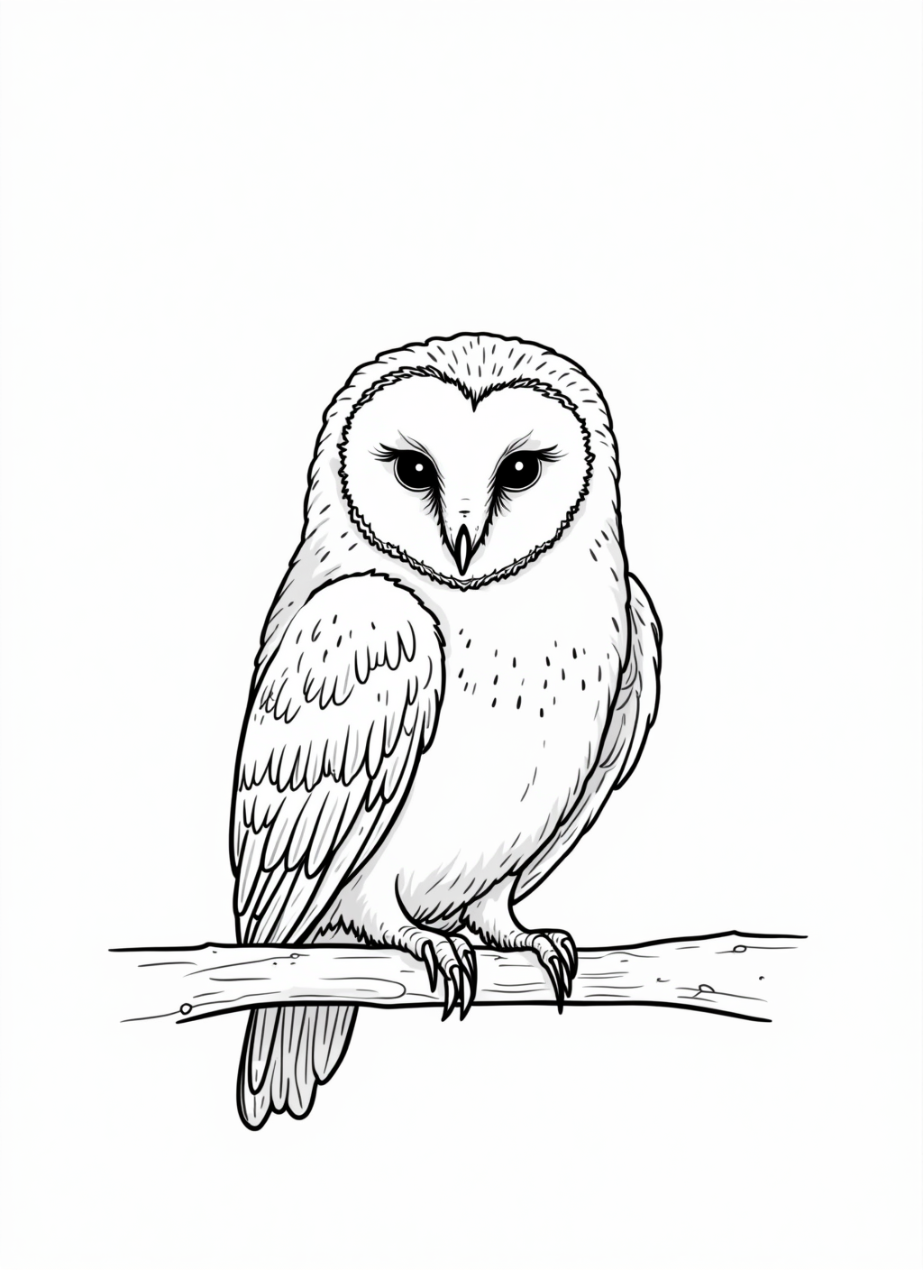 Owl Coloring Page