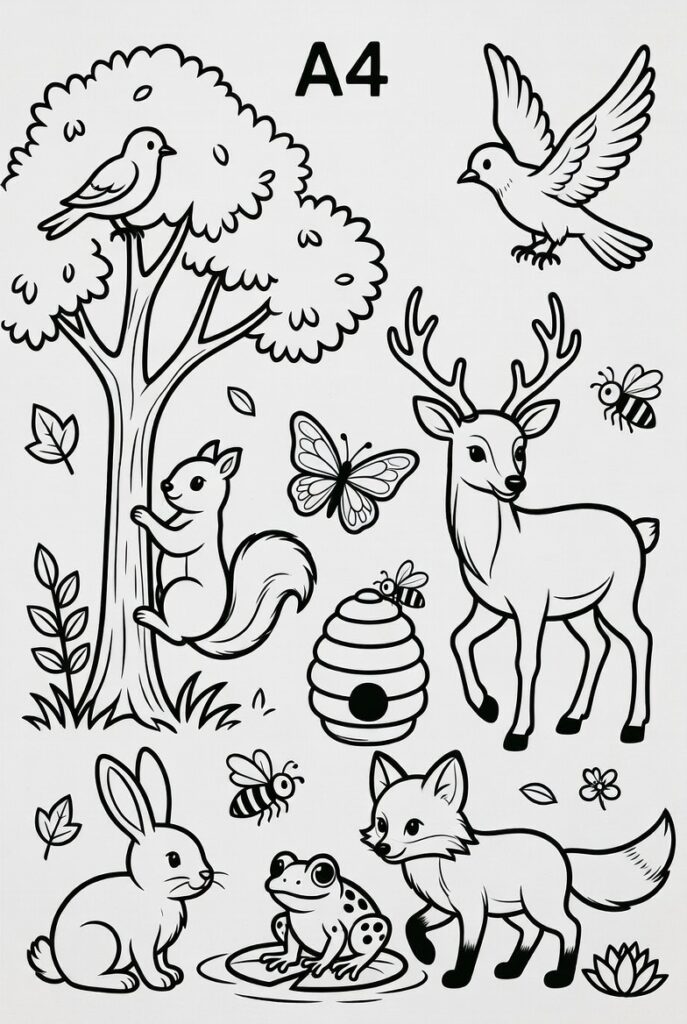 Animal Coloring Pages