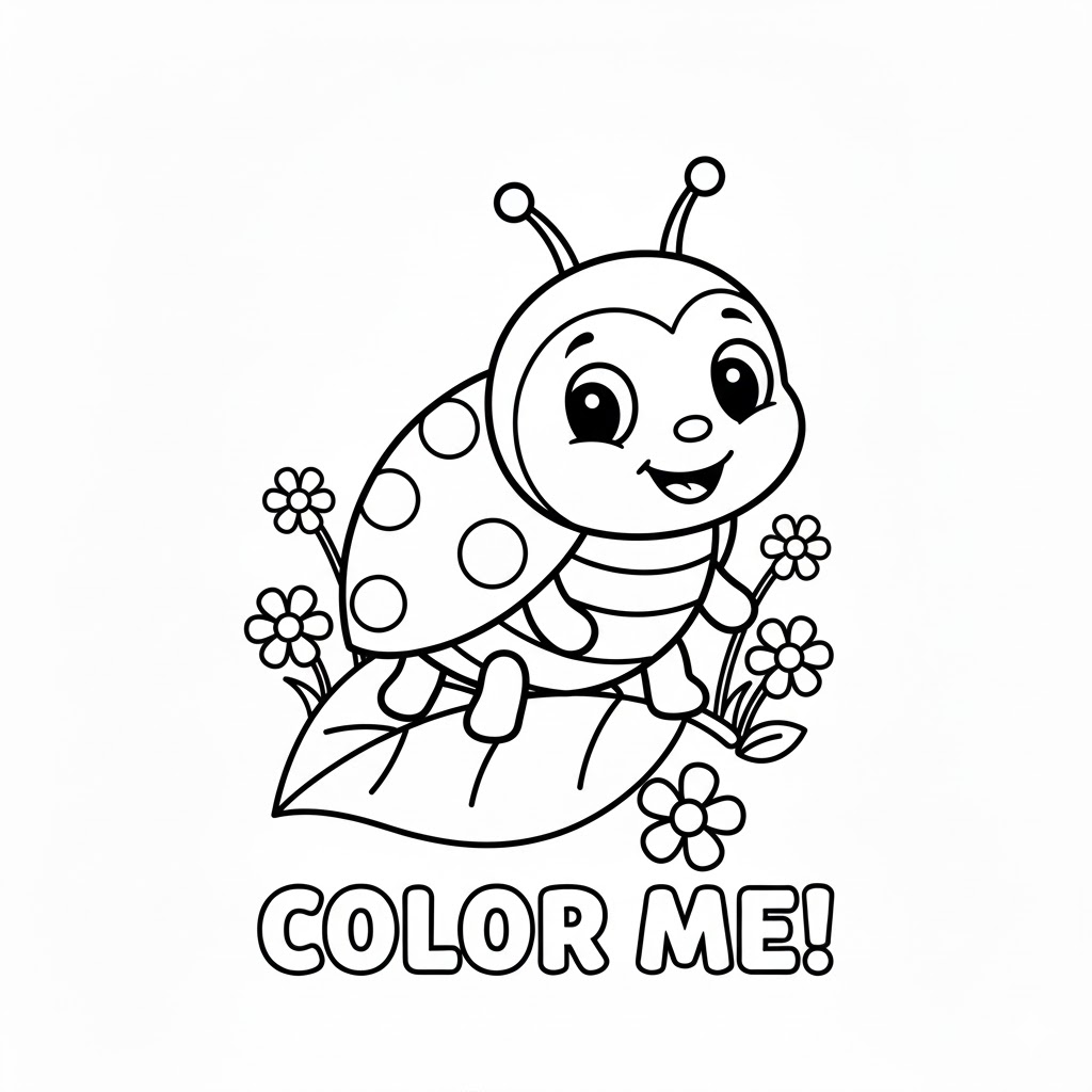 Insect Coloring Pages