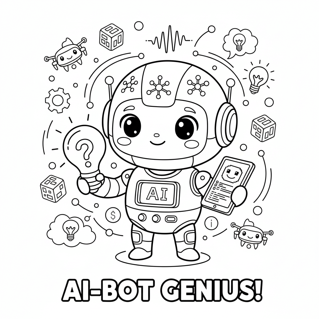 Robot Coloring Pages