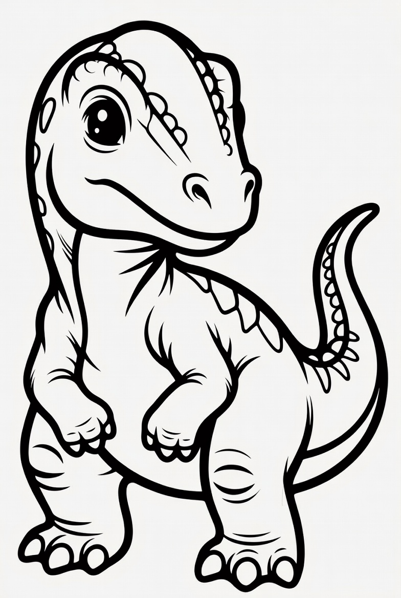 Iguanodon Coloring Page